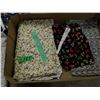 Image 1 : UNCLAIMED STORAGE:  FLAT C/W ASSORTMENT OF NEW FABRIC