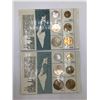 Image 1 : LOT OS 2 ISRAEL COIN SETS