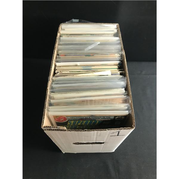 LARGE BOX OF MIXED TITLE COMICS