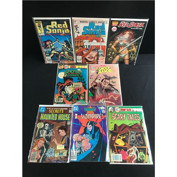 LOT OF 8 MIXED TITLE COMICS - VARIOUS PUBLISHERS