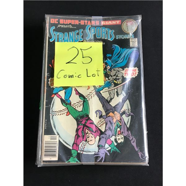 LOT OF 25 COMICS