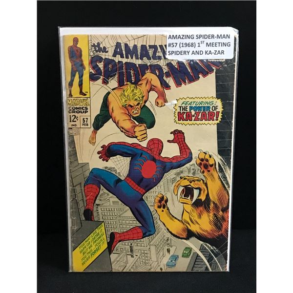 THE AMAZING SPIDERMAN #57 (1968) - MARVEL COMICS