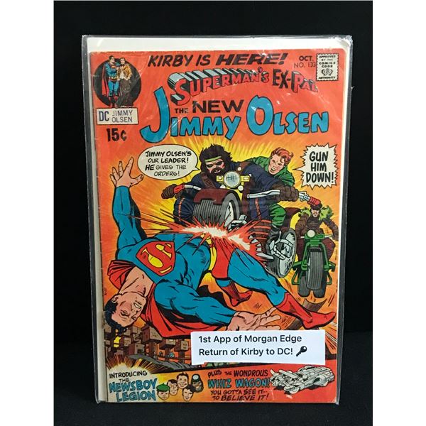 SUPERMAN'S PAL JIMMY OLSEN #133 1ST APP OF MORGAN EDGE - DC COMICS