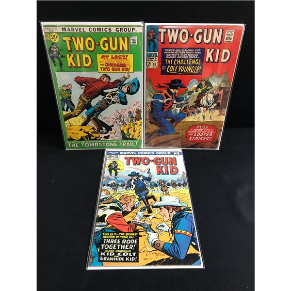 LOT OF 3 TWO-GUN KID COMICS - MARVEL COMICS