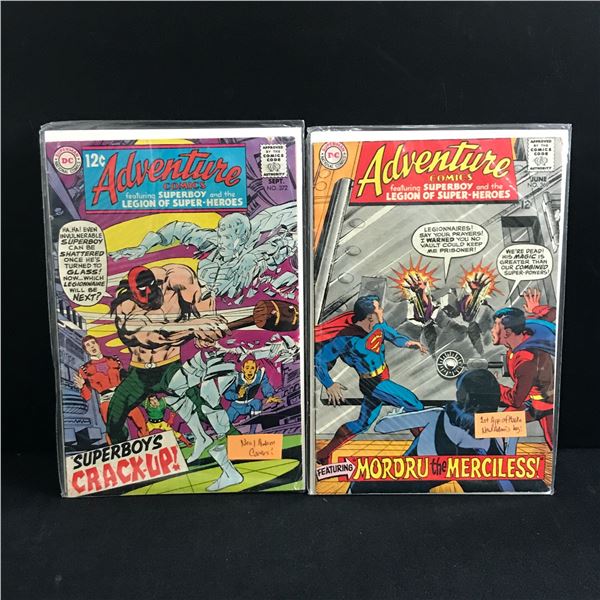 LOT OF 2 ADVENTURE COMICS - DC COMICS