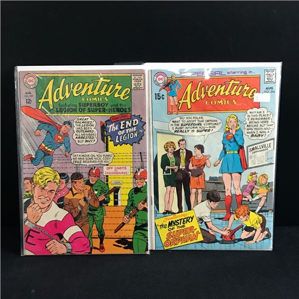 LOT OF 2 ADVENTURE COMICS - DC COMICS