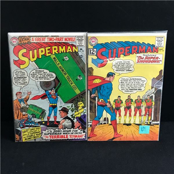 LOT OF 2 SUPERMAN COMICS - DC COMICS