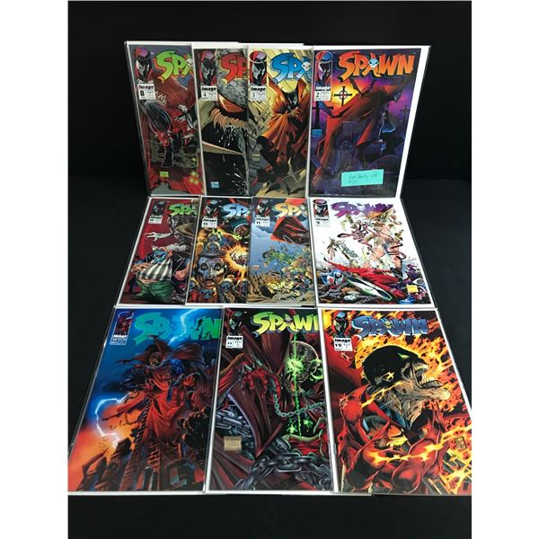 LOT OF 11 SPAWN COMICS - IMAGE COMICS
