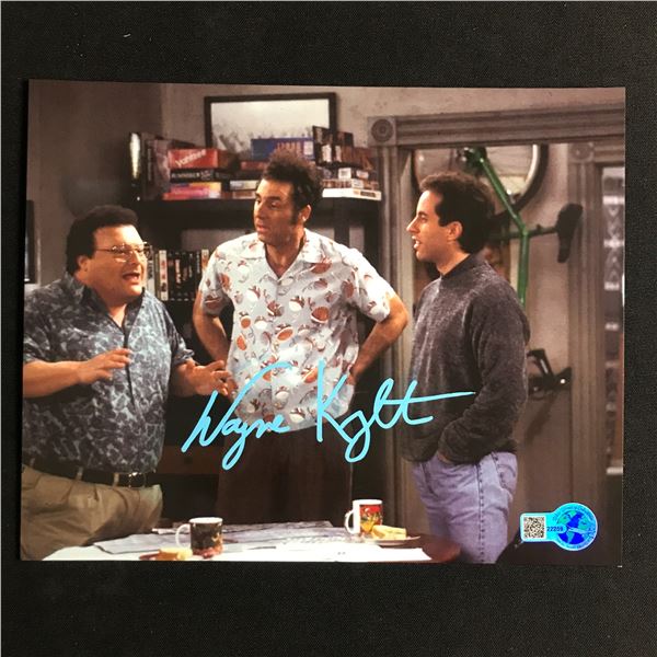 WAYNE KNIGHT SIGNED SEINFELD 8X10 - WWOC COA