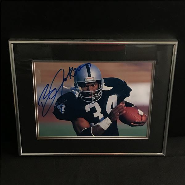 BO JACKSON SIGNED AND FRAMED 8X10 - RA COA