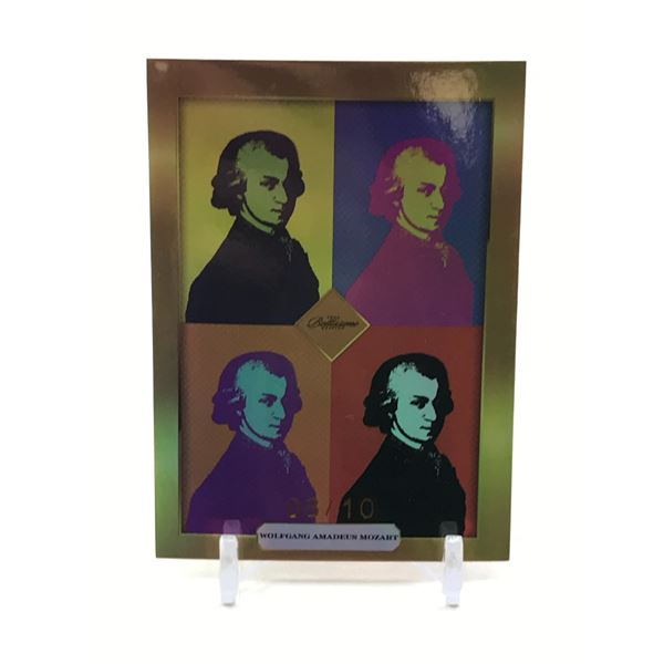 2023 BELLISSIMO EDITION WOLFGANG AMADEUS MOZART TRADING CARD 8/10