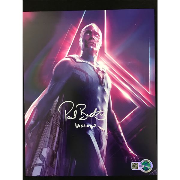 PAUL BETTANY SIGNED VISION 8X10 - WWOC COA