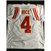 Image 1 : RASHEE RICE SIGNED FOOTBALL JERSEY - JSA COA