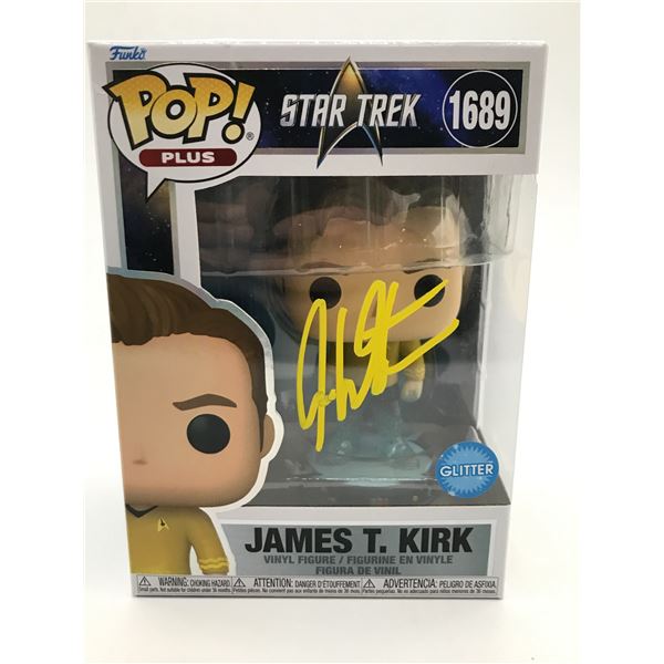 WILLIAM SHATNER SIGNED CAPTAIN KIRK STAR TREK FUNKO POP -WWOC COA
