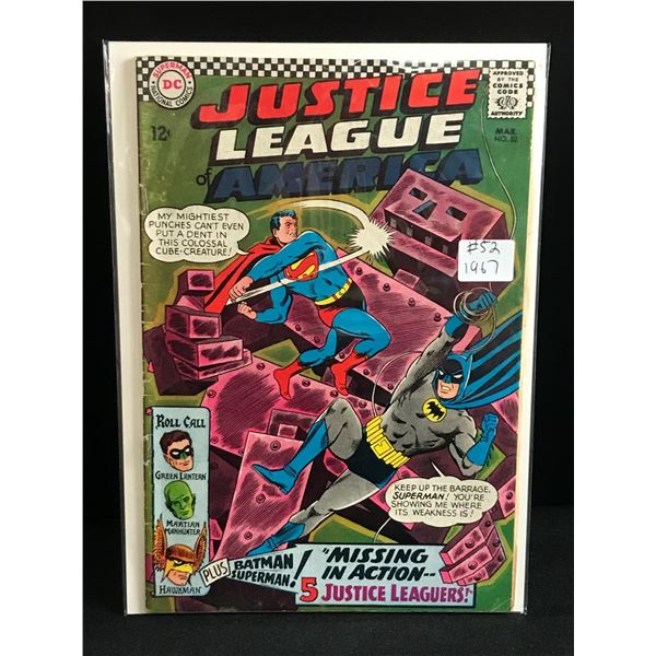 JUSTICE LEAGUE OF AMERICA #52 (1967) - DC COMICS