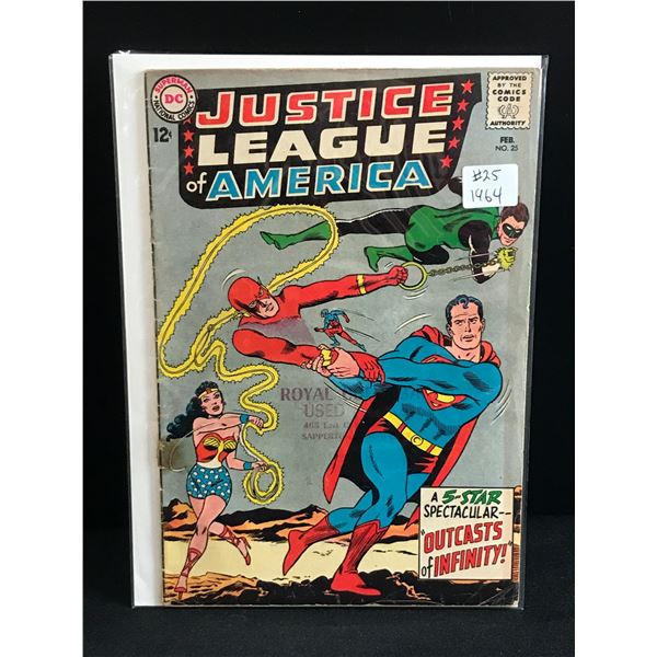 JUSTICE LEAGUE OF AMERICA #25 (1964) - DC COMICS