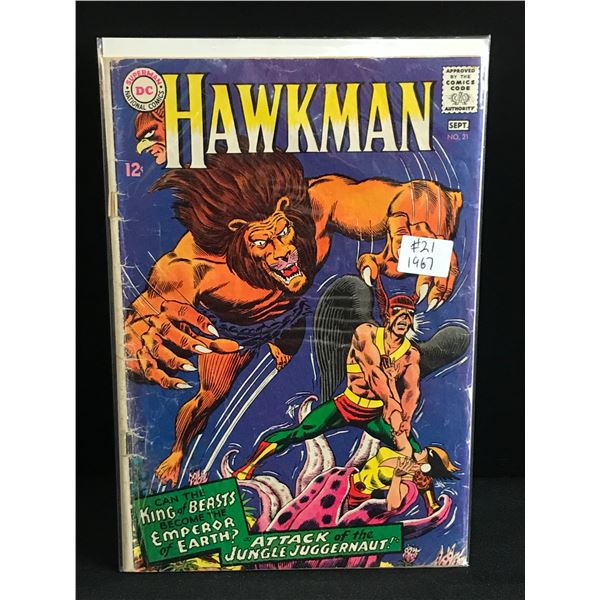 HAWKMAN #21 (1967) - DC COMICS