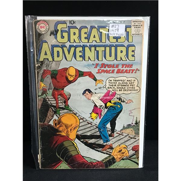 MY GREAT ADVENTURE #37 (1959) - DC COMICS