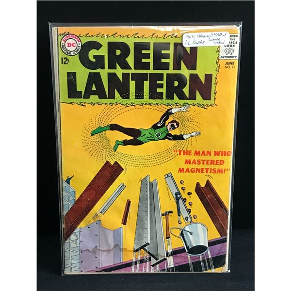 THE GREEN LANTERN #21 1ST APP & ORIGIN OF DR. POLARIS - DC COMICS