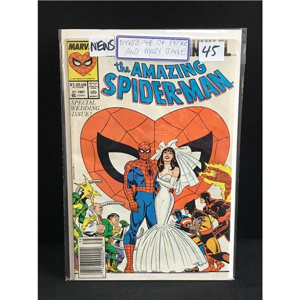 THE AMAZING SPIDERMAN #21 (1987) - MARVEL COMICS