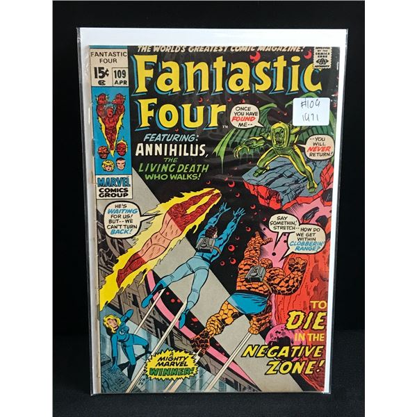 FANTASTIC FOUR #109 (1971) - MARVEL COMICS