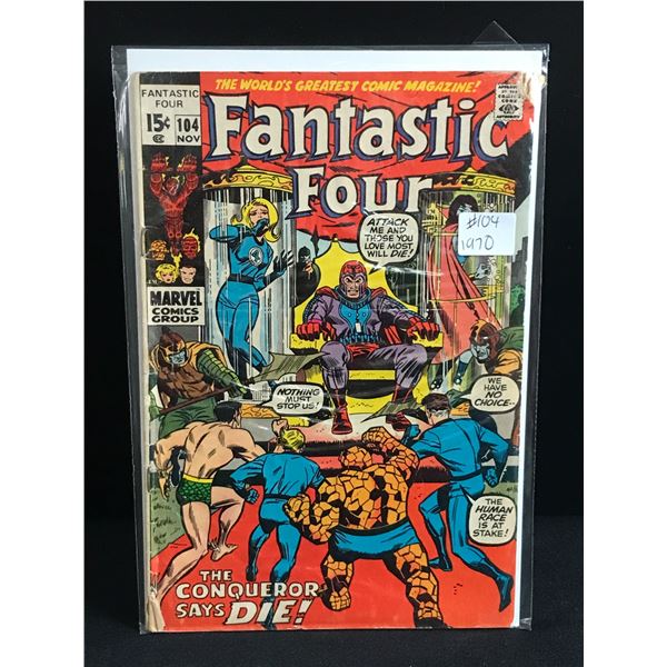 FANTASTIC FOUR #104 (1970) - MARVEL COMICS