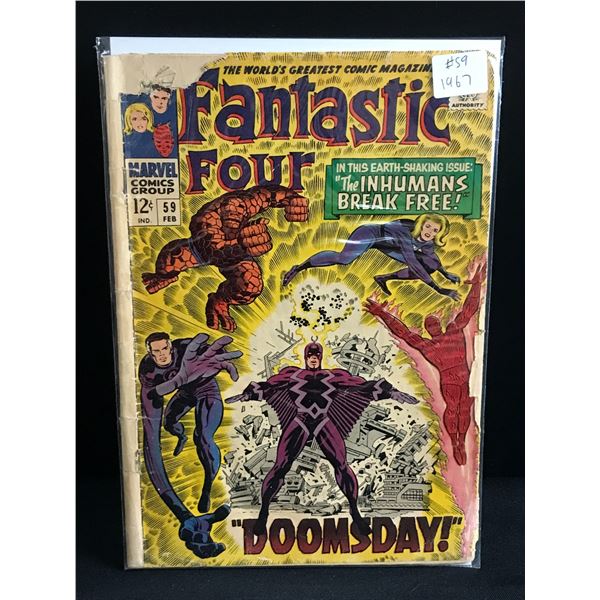 FANTASTIC FOUR #59 (1967) - MARVEL COMICS