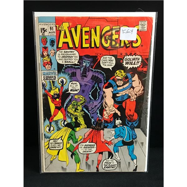 THE AVENGERS #91 - MARVEL COMICS
