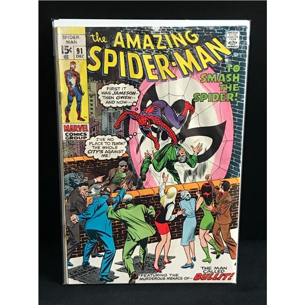 THE AMAZING SPIDERMAN #91 - MARVEL COMICS