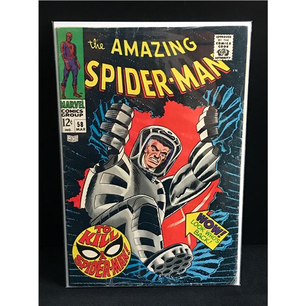 THE AMAZING SPIDERMAN #58 - MARVEL COMICS
