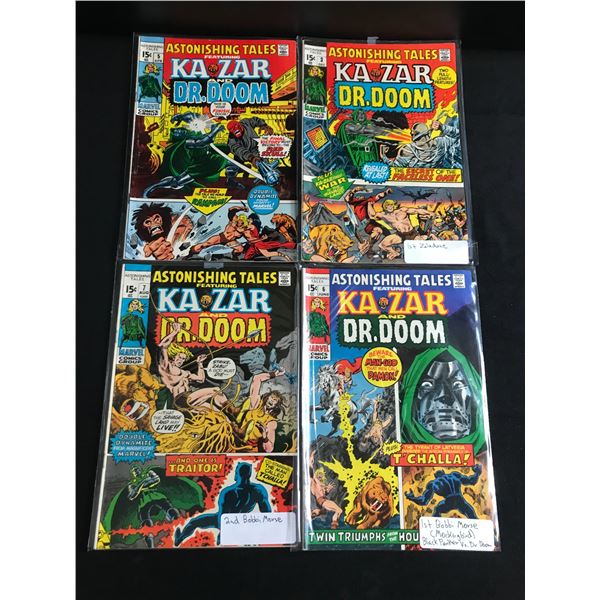 LOT OF 4 ASTONISHING TALES COMICS - MARVEL COMICS