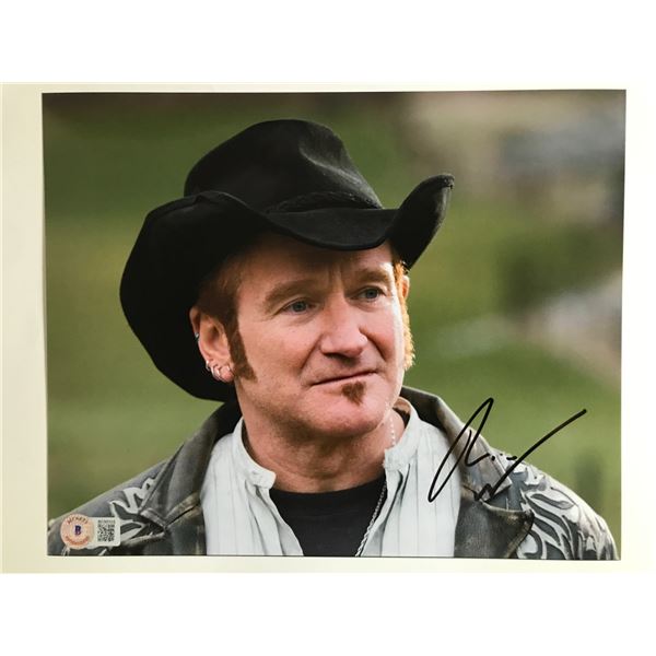ROBIN WILLIAMS SIGNED 8X10 - BECKETT COA