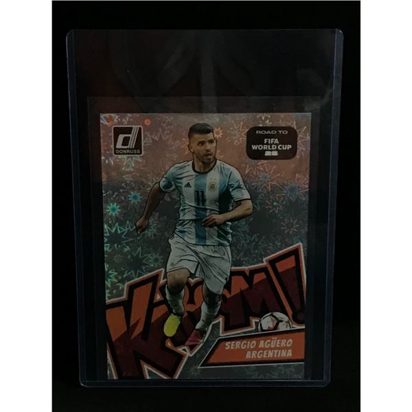 2025-26 PANINI ROAD TO THE WORLD CUP SERGIO AGUERO TRADING CARD