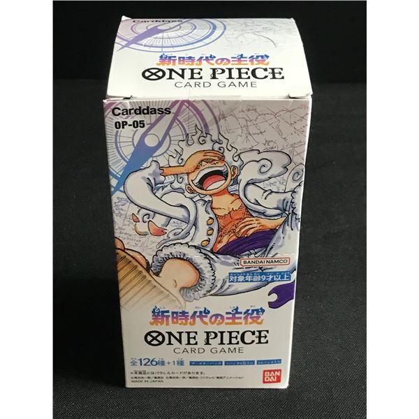 ONE PEICE OP5 AWAKENING OF THE NEW ERA SEALED JAPANESE TRADING CARD BOX