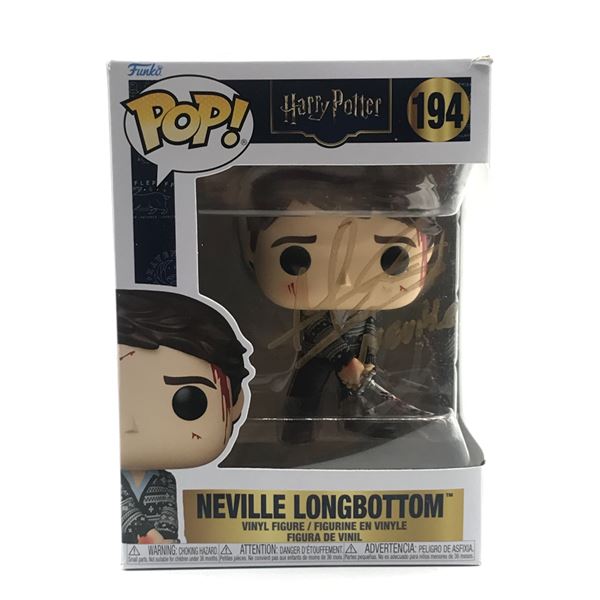 MATTHEW LEWIS SIGNED NEVILLE LONGBOTTOM HARRY POTTER FUNKO POP - WWOC COA