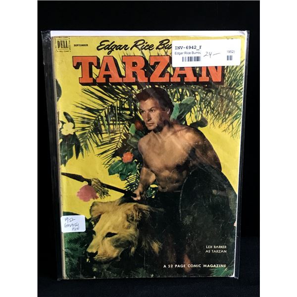 TARZAN (1952) SEPTEMBER ISSUE - DELL COMICS