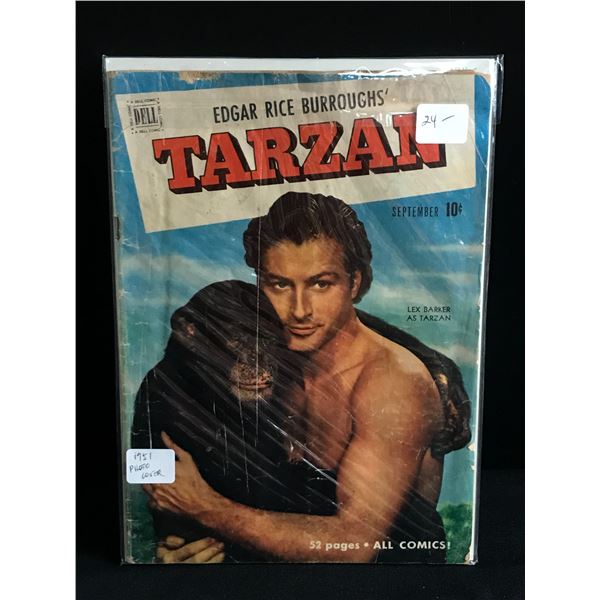 TARZAN (1951) SEPTEMBER ISSUE - DELL COMICS