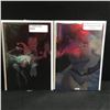 Image 1 : LOT OF 2 HIGH GRADE FOIL COMICS - JOKER & POWERGIRL