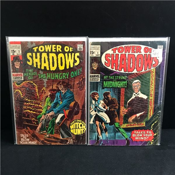LOT OF 2 TOWER OF SHADOW COMICS #1 - #2 - MARVEL COMICS