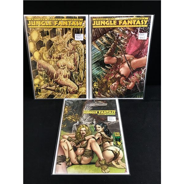 LOT OF 3 JUNGLE FANTASY COMICS