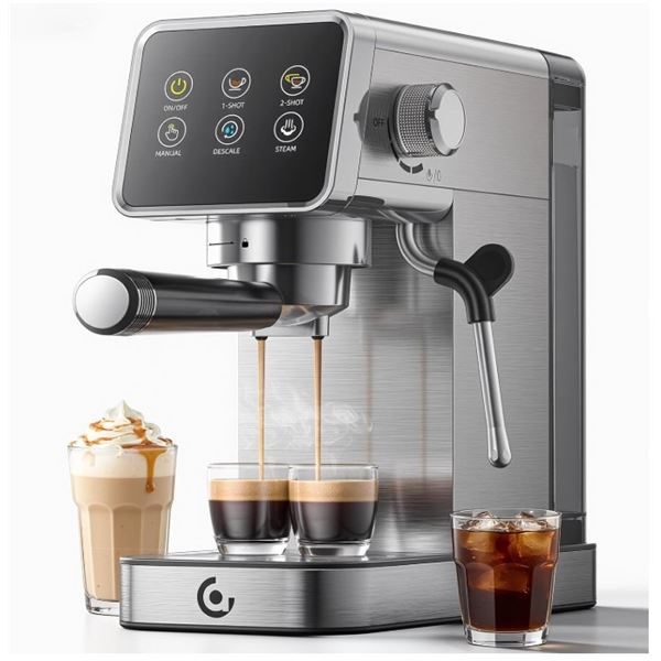 NEW AMZ ESPRESSO COFFEE MACHINE. MODEL AZ-EM1501