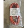 Image 2 : HEAVY DUTY 50FT ORANGE EXTENSION CORD. 14AWG/3C