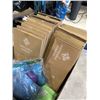 Image 3 : TRAY OF DISPOSABLE PONCHOS. APPROX 25 PACKAGES OF 4 PONCHOS