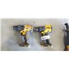 Image 2 : 2 DEWALT 20V BRUSHLESS DRILLS AND 20V BRUSHLESS SAWS ALL, NO BATTERIES