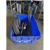 Image 1 : TOTE OF ASSORTED PRESSURE WASHER HOSES & WANDS