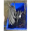 Image 4 : TOTE OF ASSORTED PRESSURE WASHER HOSES & WANDS