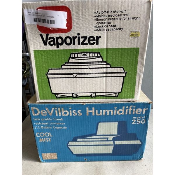 VINTAGE HUMIDIFER AND VAPORIZER