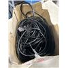 Image 2 : APPROX 200 FOOT HEAVY DUTY BLACK HEAVY DUTY EXTENSION CORD. 16AWG/3C
