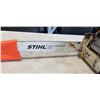 Image 3 : STIHL GAS CHAINSAW. WORKING. NEEDS CLEANING