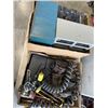 Image 1 : 2 BOXES OF TOOLS AND PARTS BINS